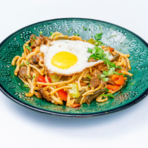 Лагман жареный