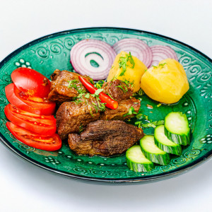 Казан кебаб из говядины