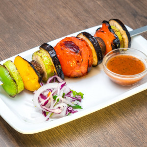 Овощи на мангале