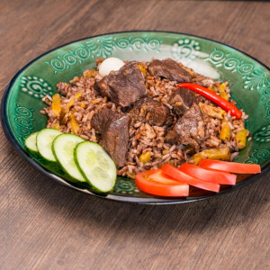 Плов из девзиры